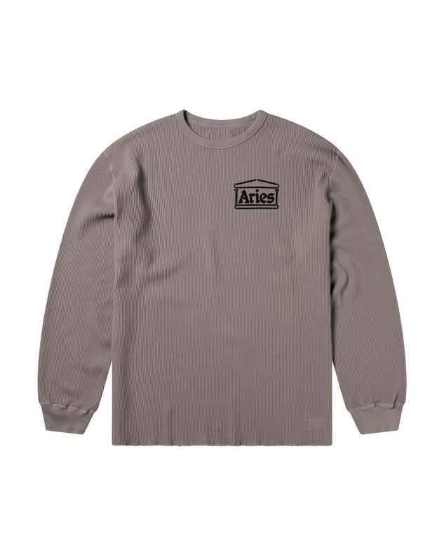 Reversible Temple Waffle LS Tee