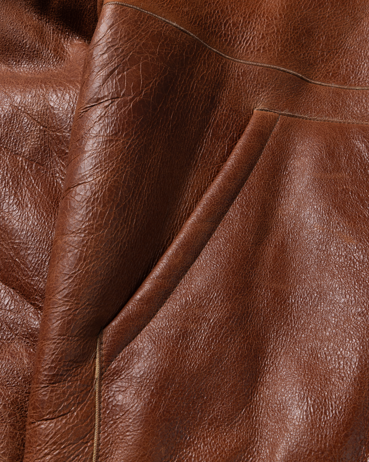 Oversized Hooded Sheepskin Jacket