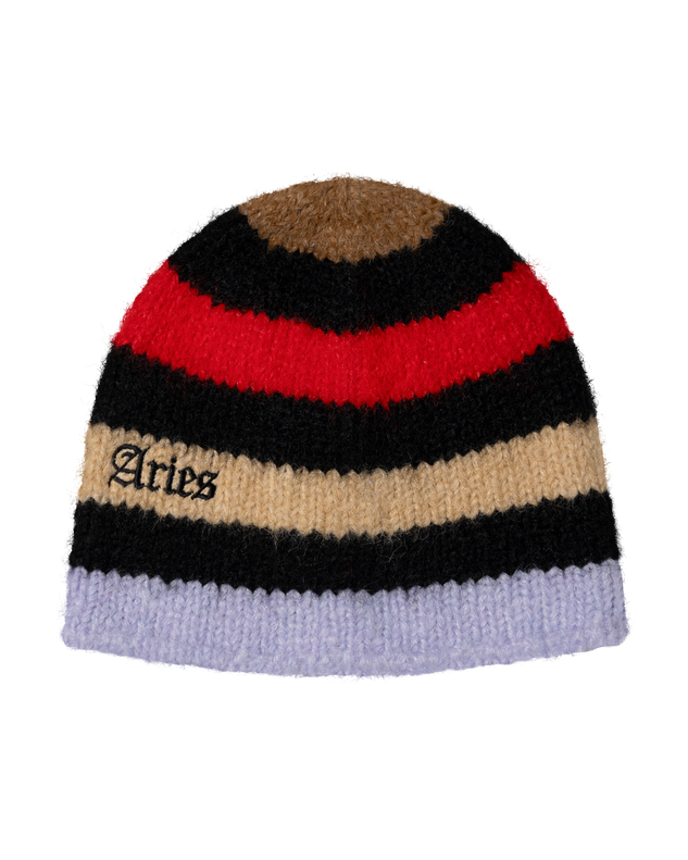 Brushed Stripe Beanie