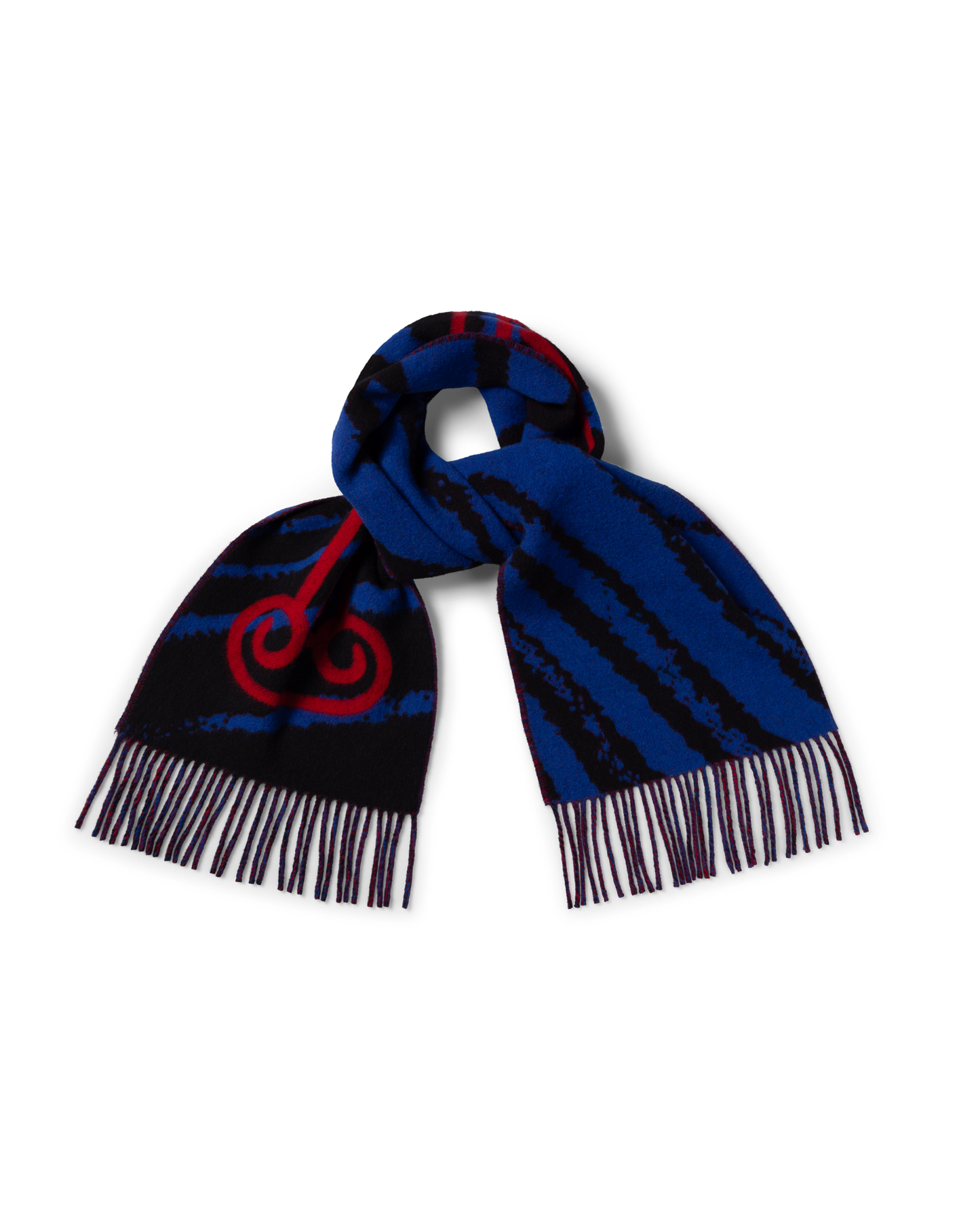 Column Zebra Wool Scarf