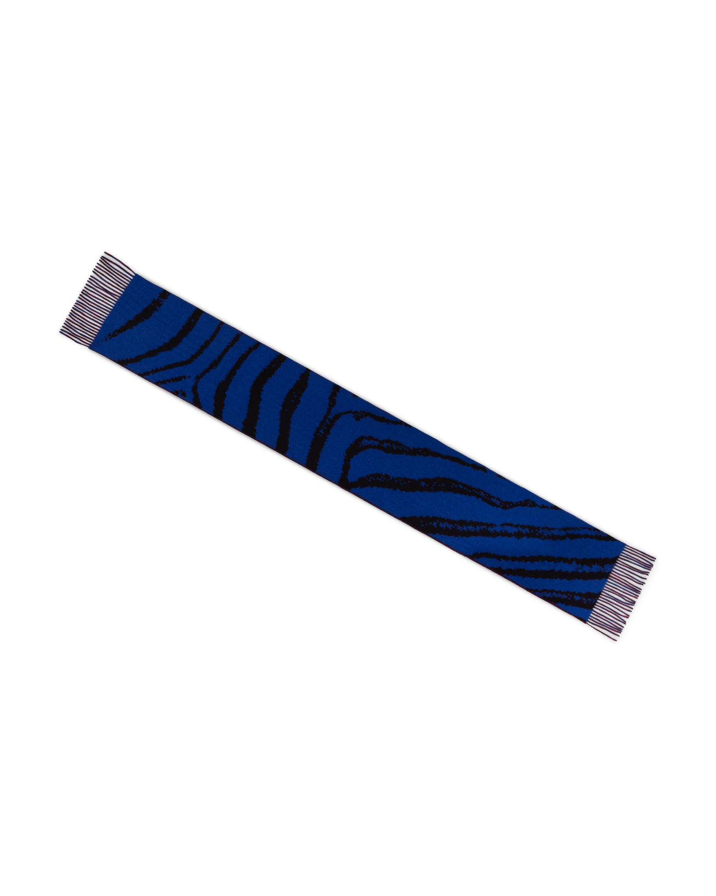 Column Zebra Wool Scarf