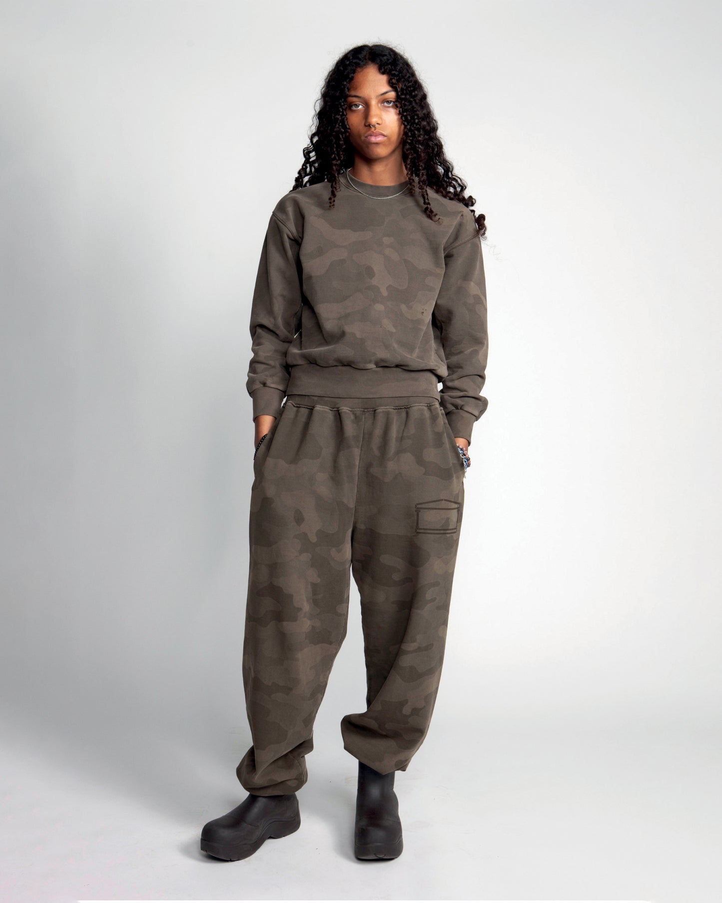 Aged Camo Sweatpant
