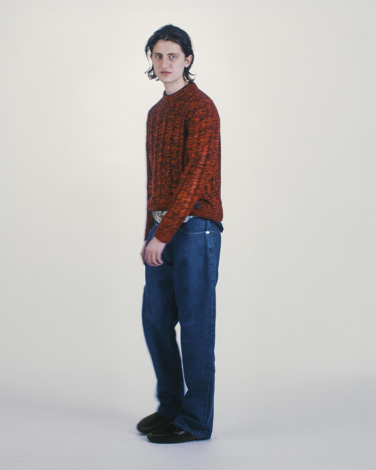 Laddered Mohair Sweater