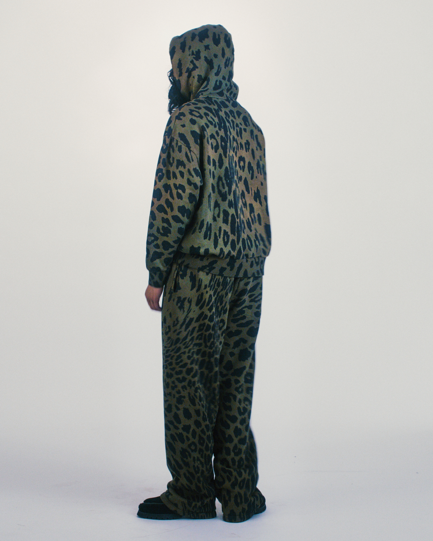 Leopard Tie Dye Hoodie