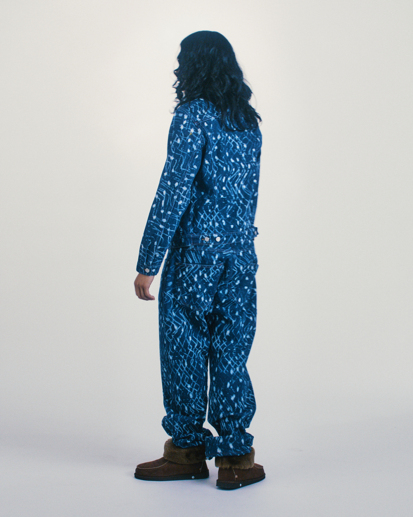 Laser Chain Mail Trucker Jacket