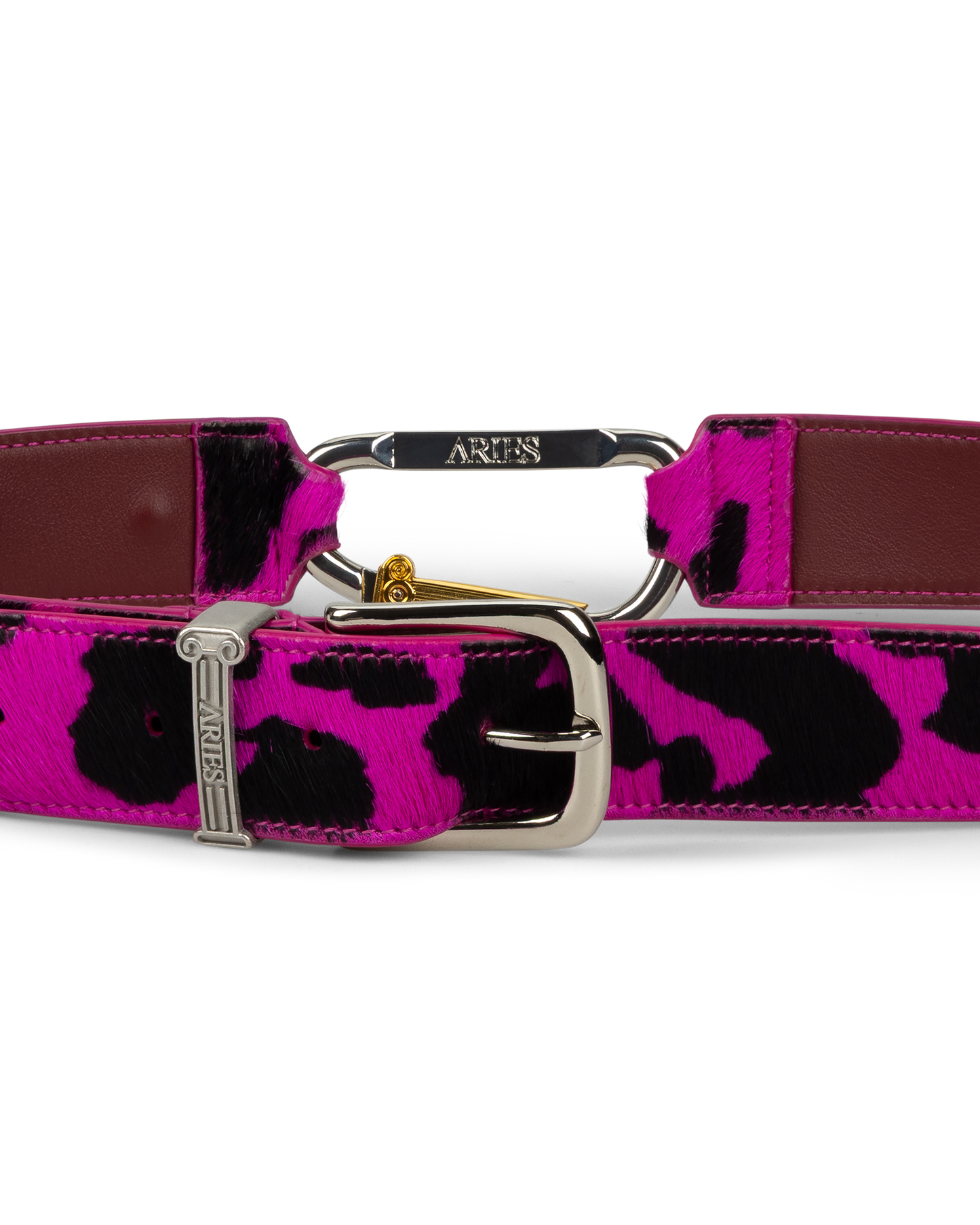 Cow Print Pony Mazzo Belt