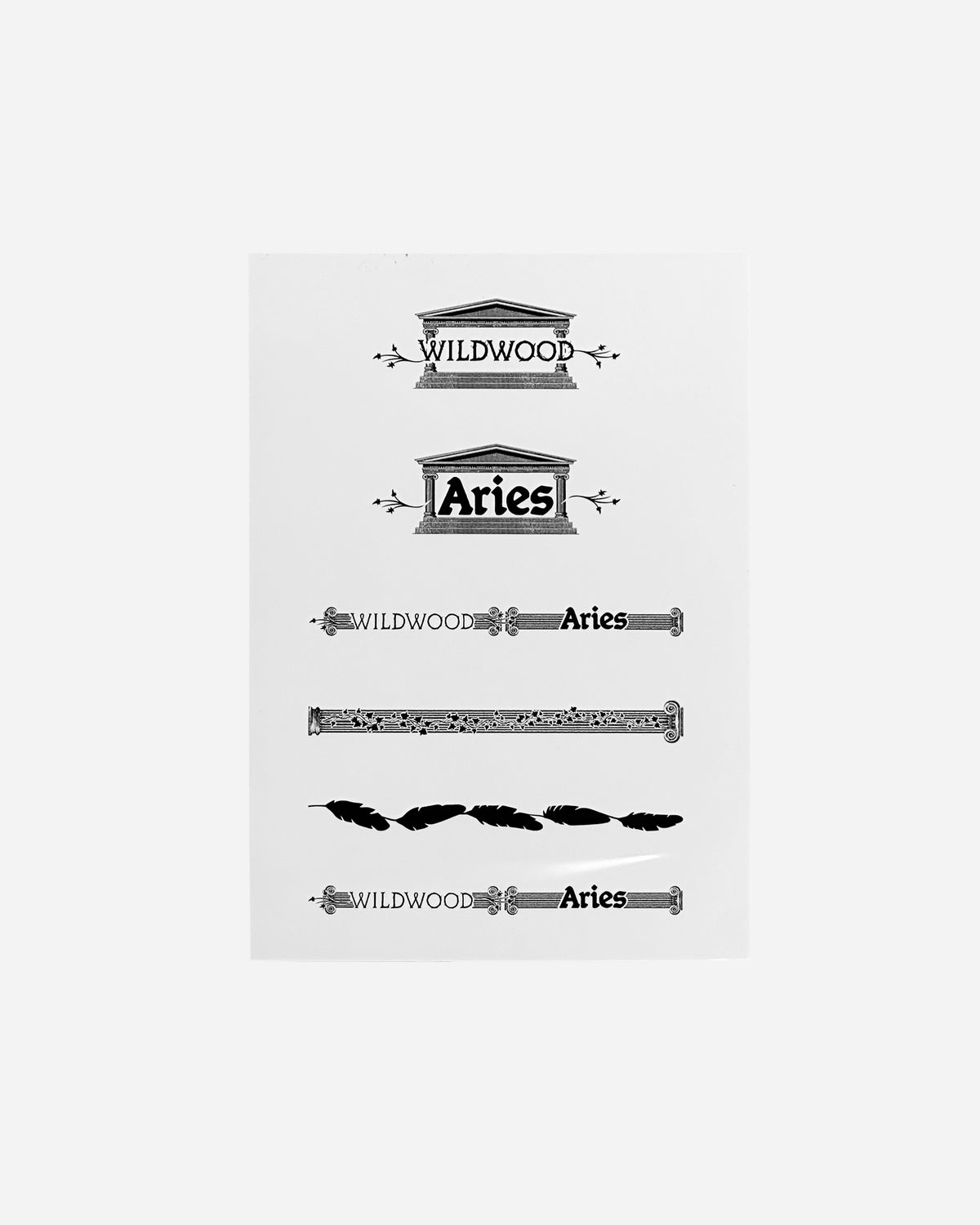 Aries x LAIKA Wildwood Temporary Tattoo