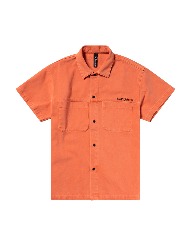Mini Problemo Denim SS Work Shirt