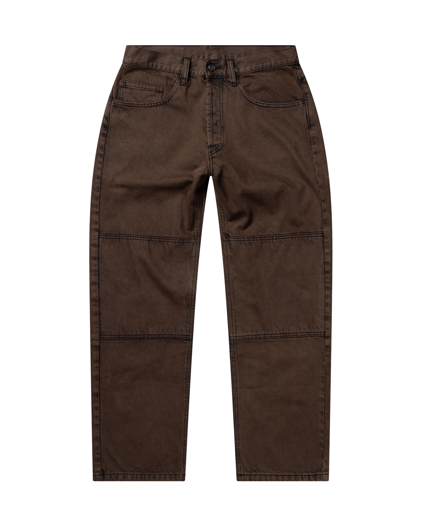 Double Knee Overdyed Twill Pants