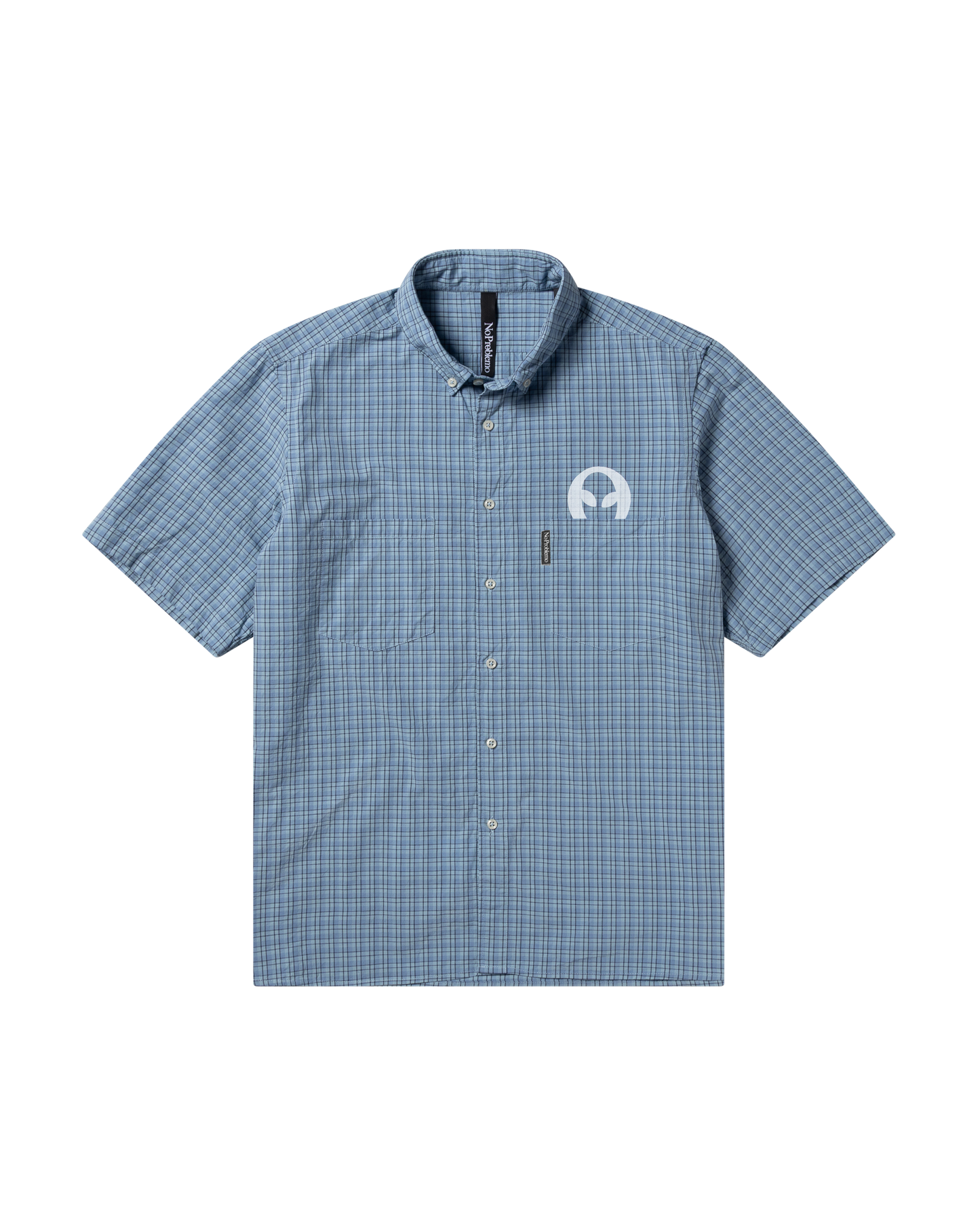 Alien-O Print SS Check Shirt