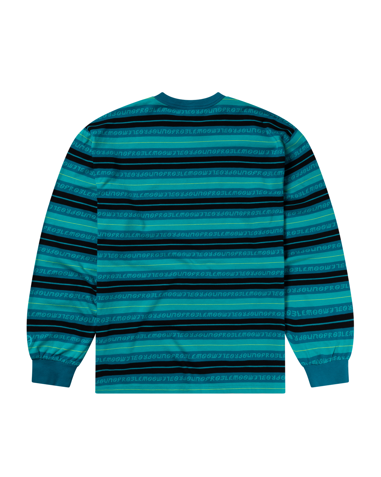 Jacquard Stripe LS Tee