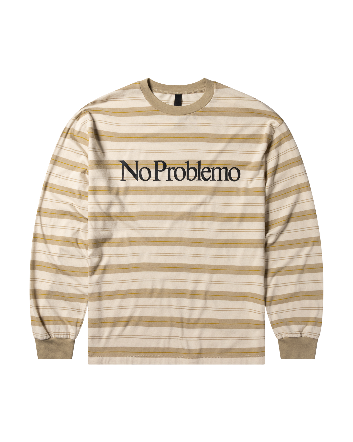No Problemo Striped LS Tee