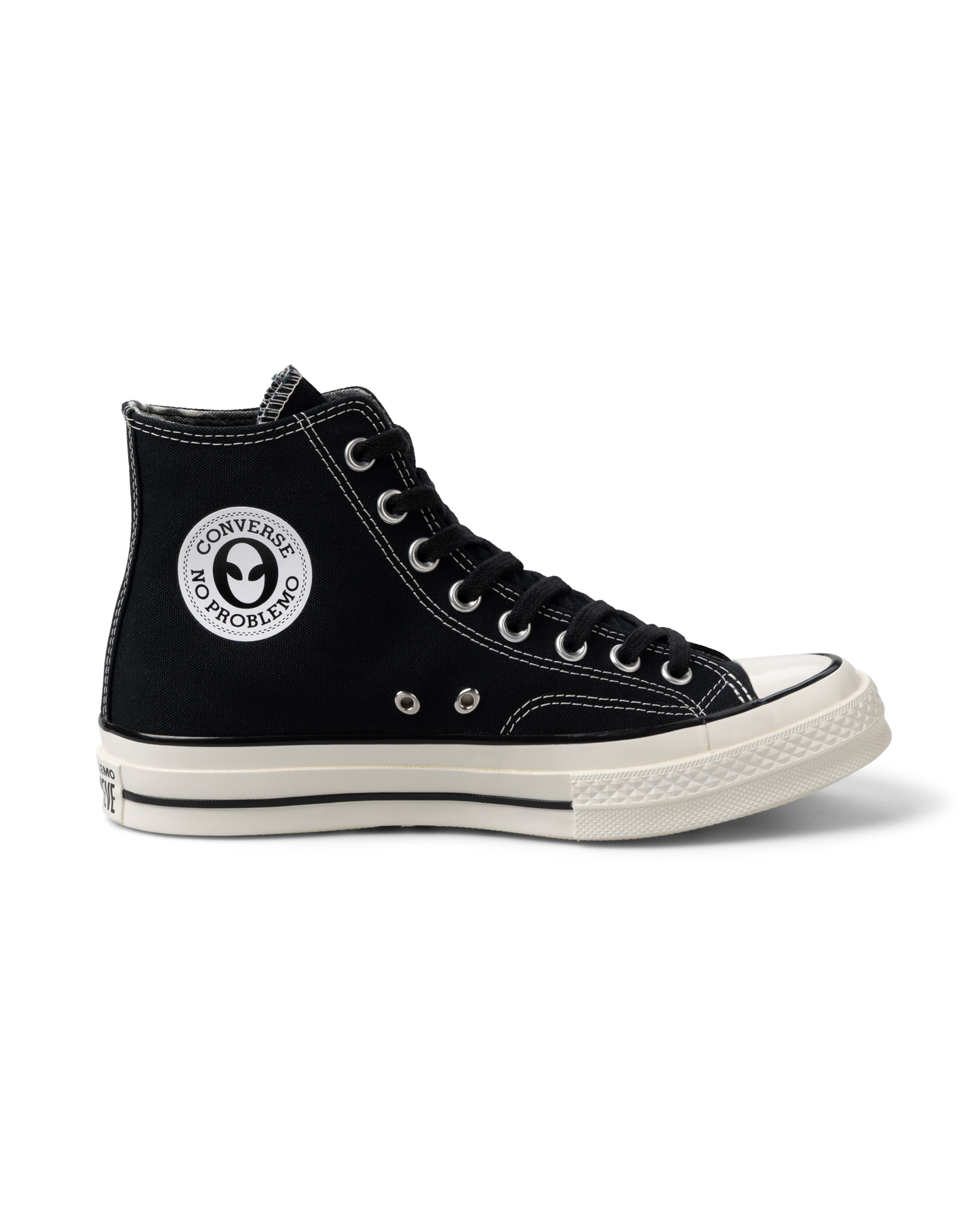 No Problemo x Converse Black Chuck 70 Hi