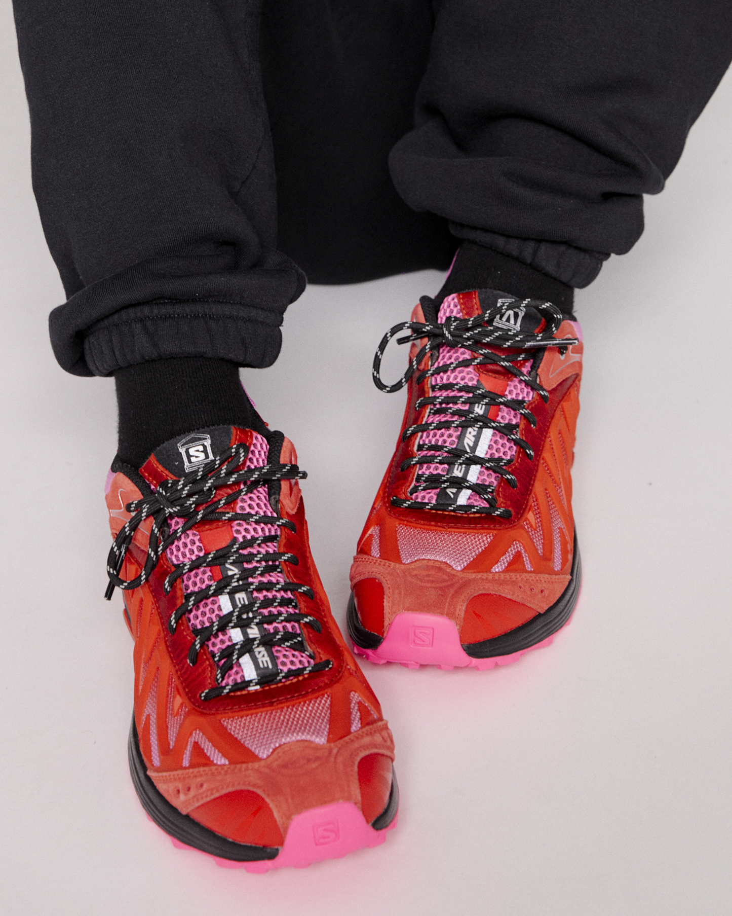 aries x salomon xt whisper - fiery red