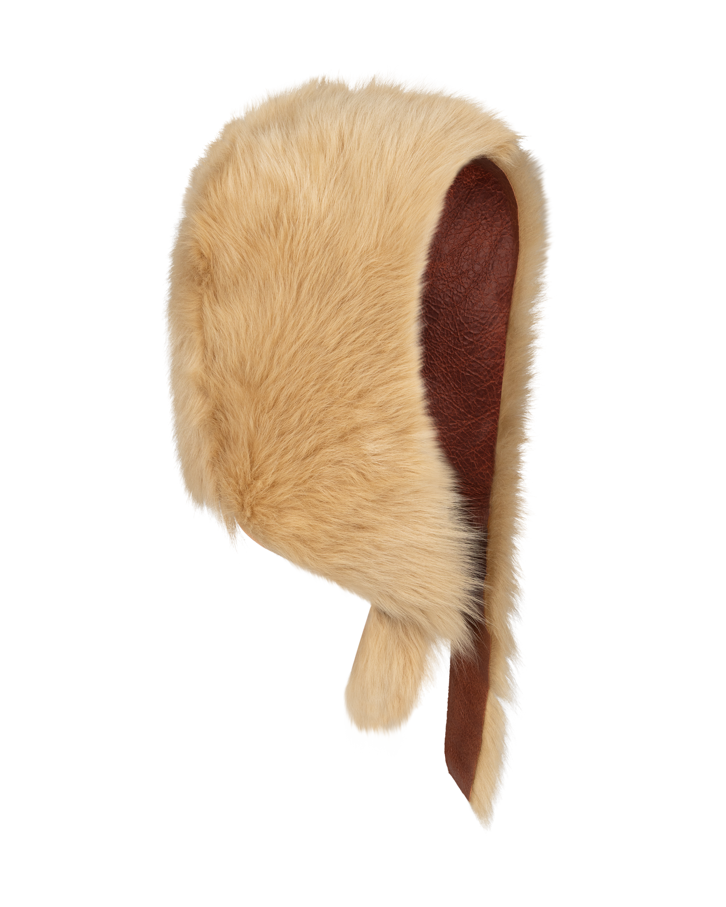 Reversible Sheepskin Hood
