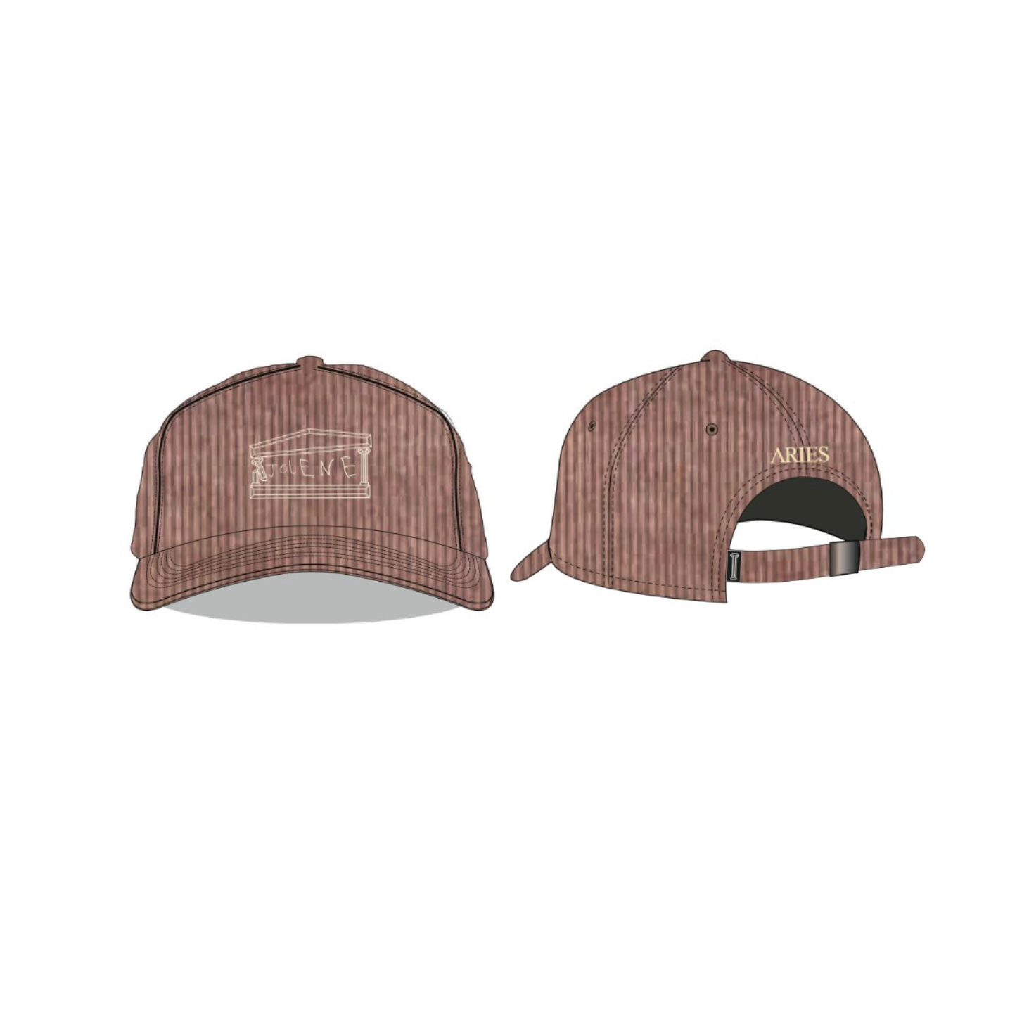 Aries x Jolene Washed Cord Cap