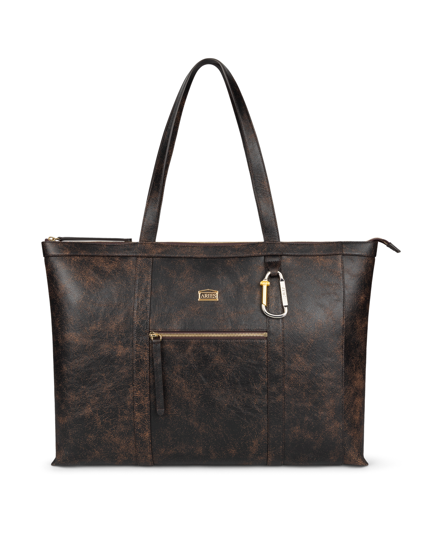 Vintage Leather Niner Shopper Bag