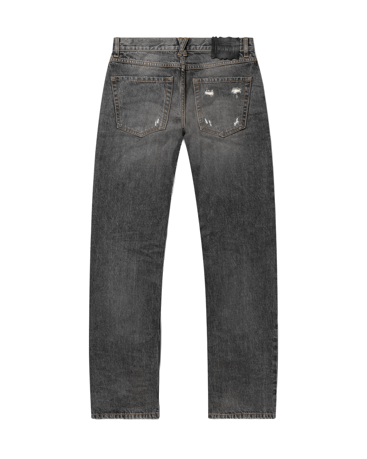 Heavy Distressed Ripped Low Rise Tyrone Jean