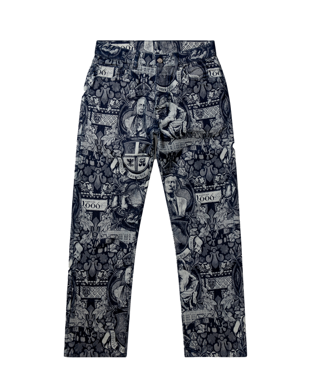 Arsenal X Aries Stained Glass Jacquard Lilly Jean