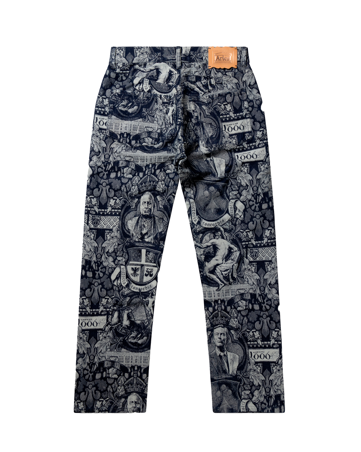 Arsenal X Aries Stained Glass Jacquard Lilly Jean