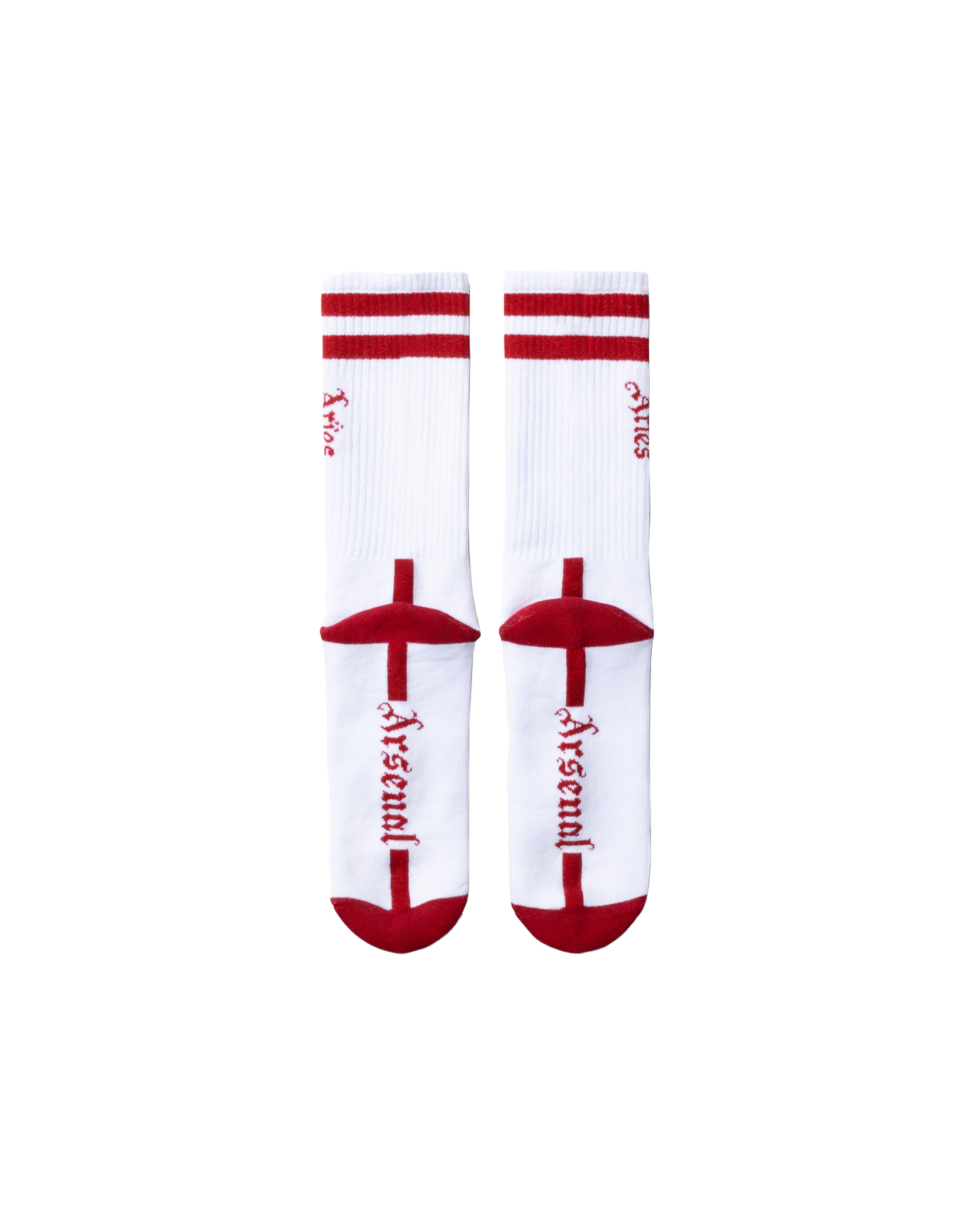Arsenal X Aries Logo Socks - 2 Pack