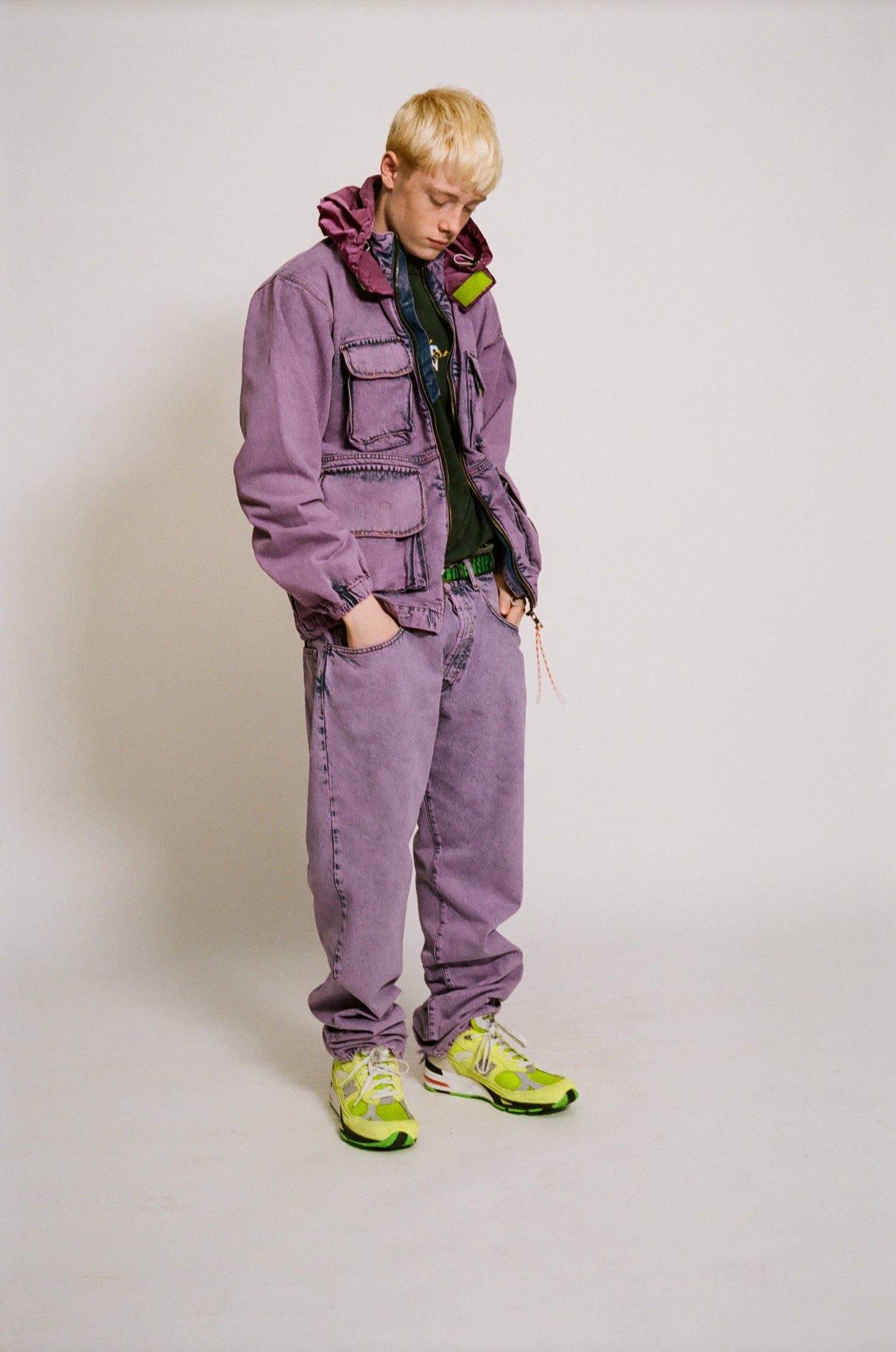 Acid Wash Batten Jean