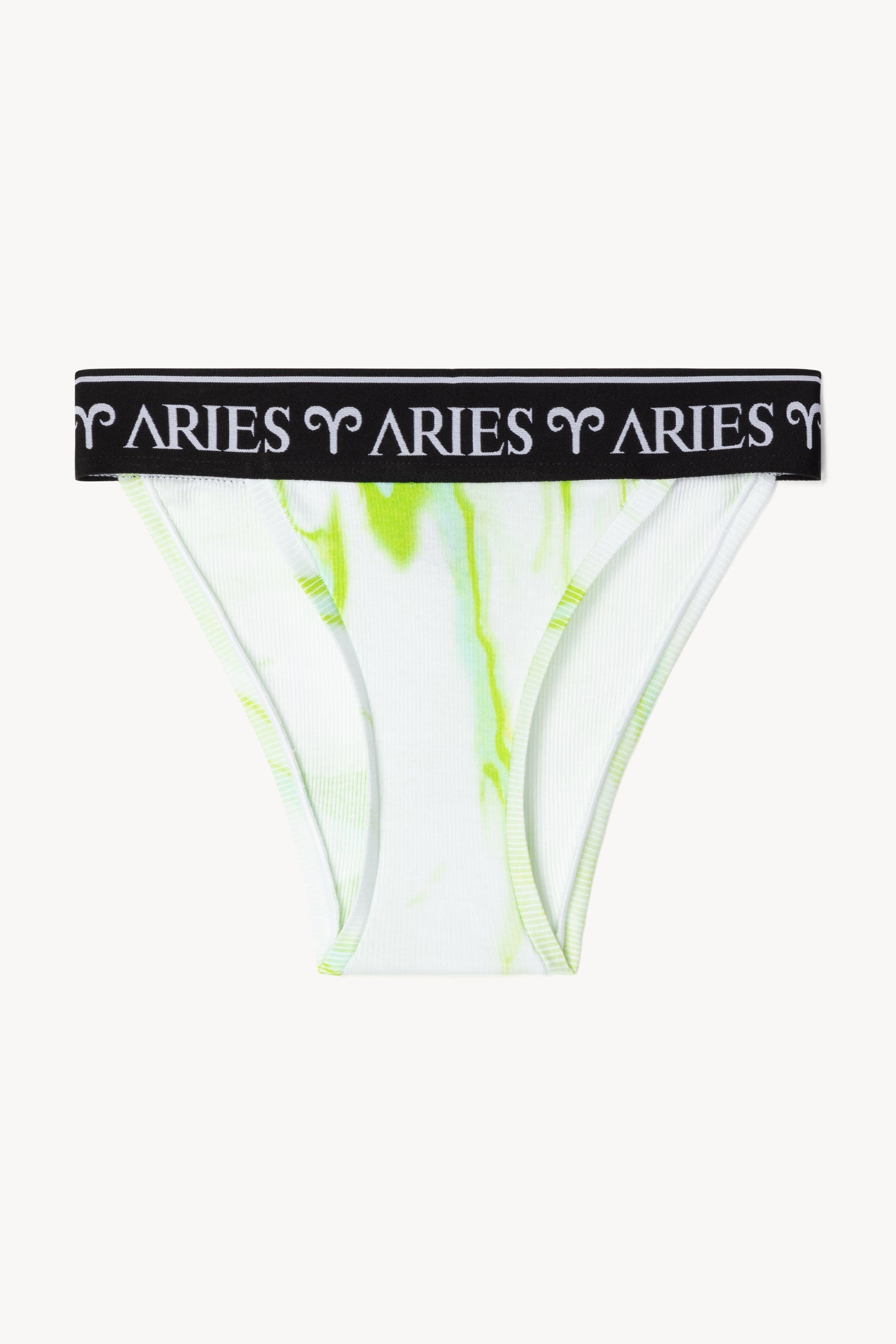 Marble Print High Cut Pants