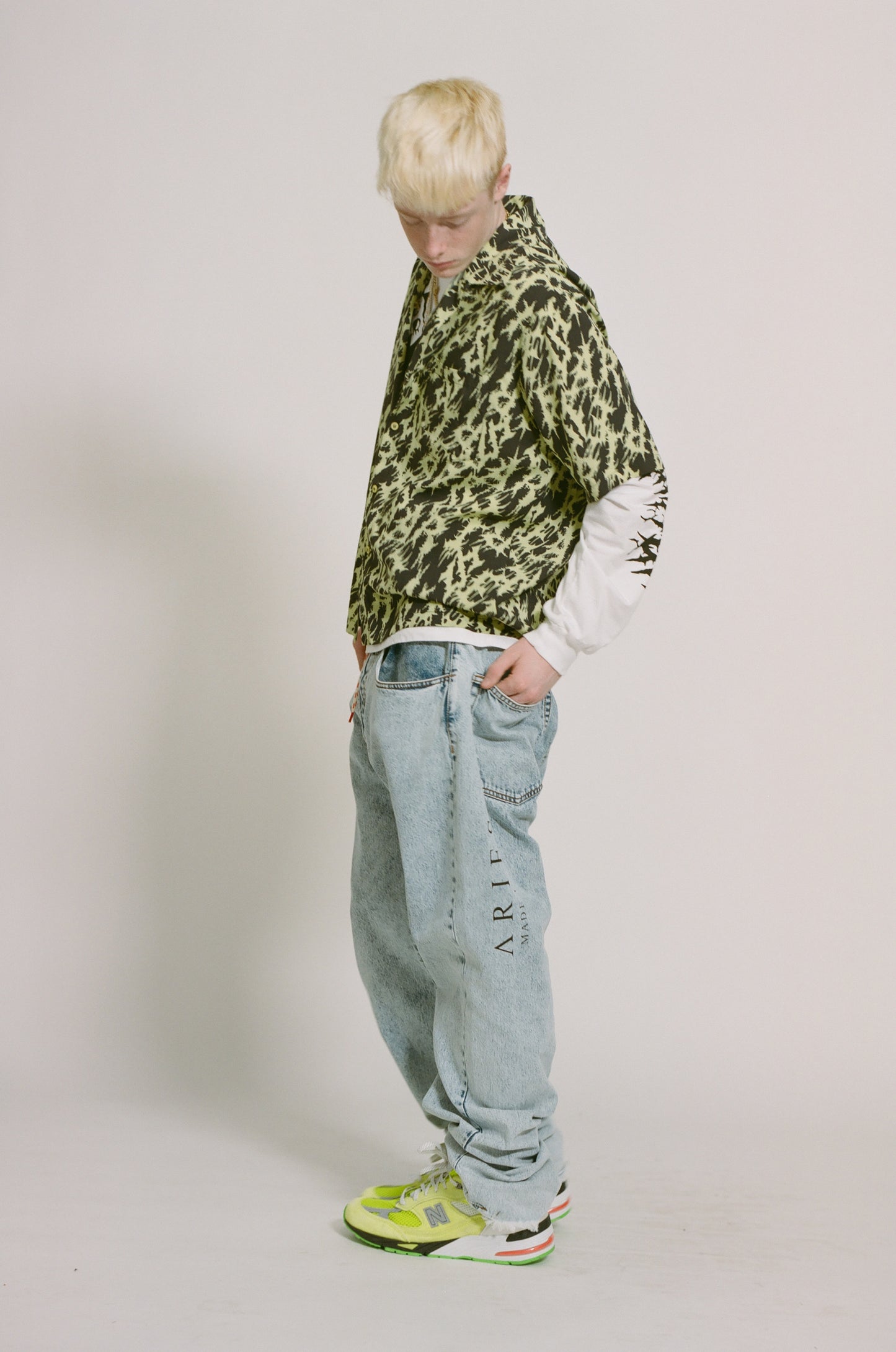 Acid Wash Batten Jean