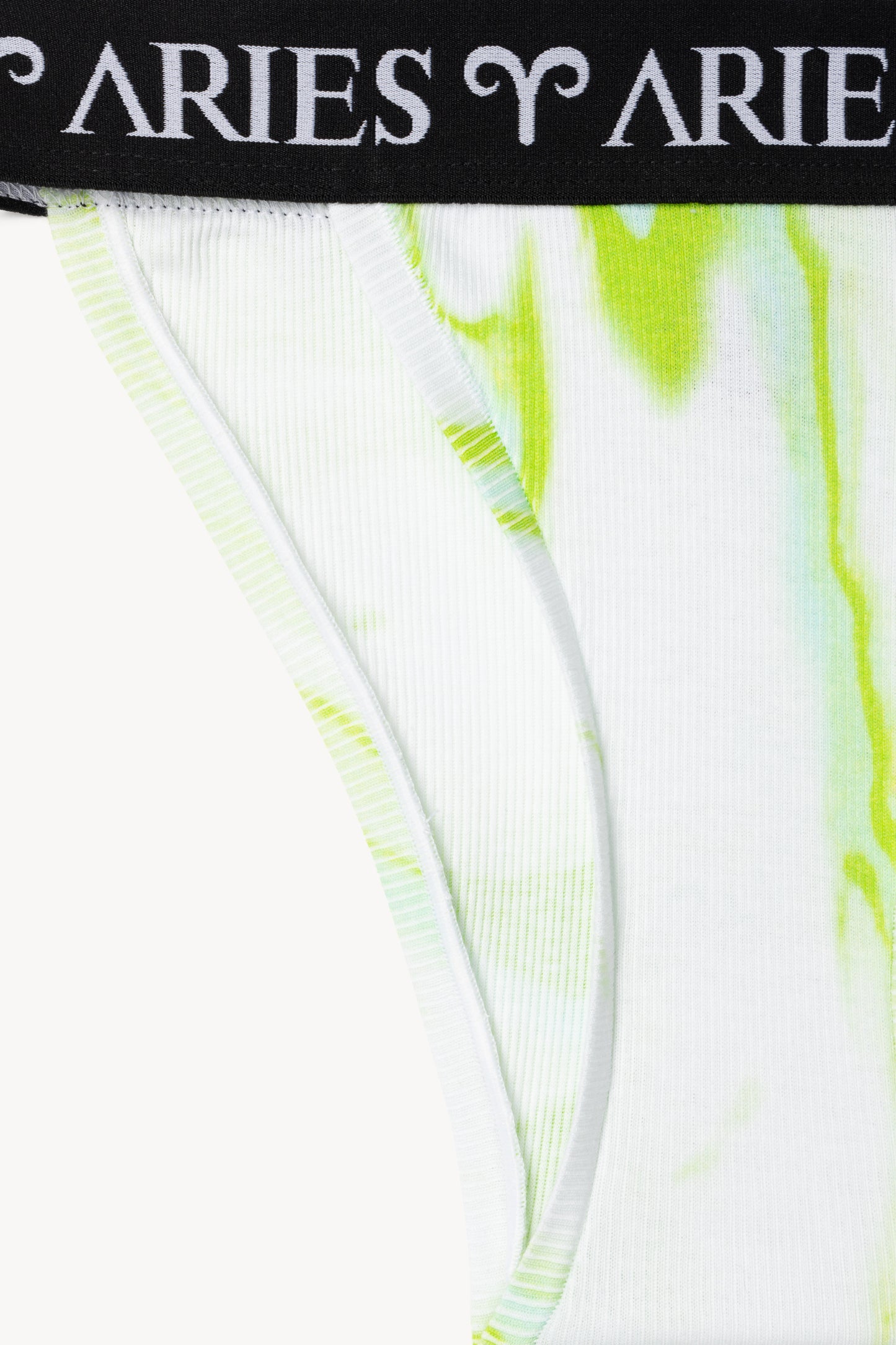 Marble Print High Cut Pants