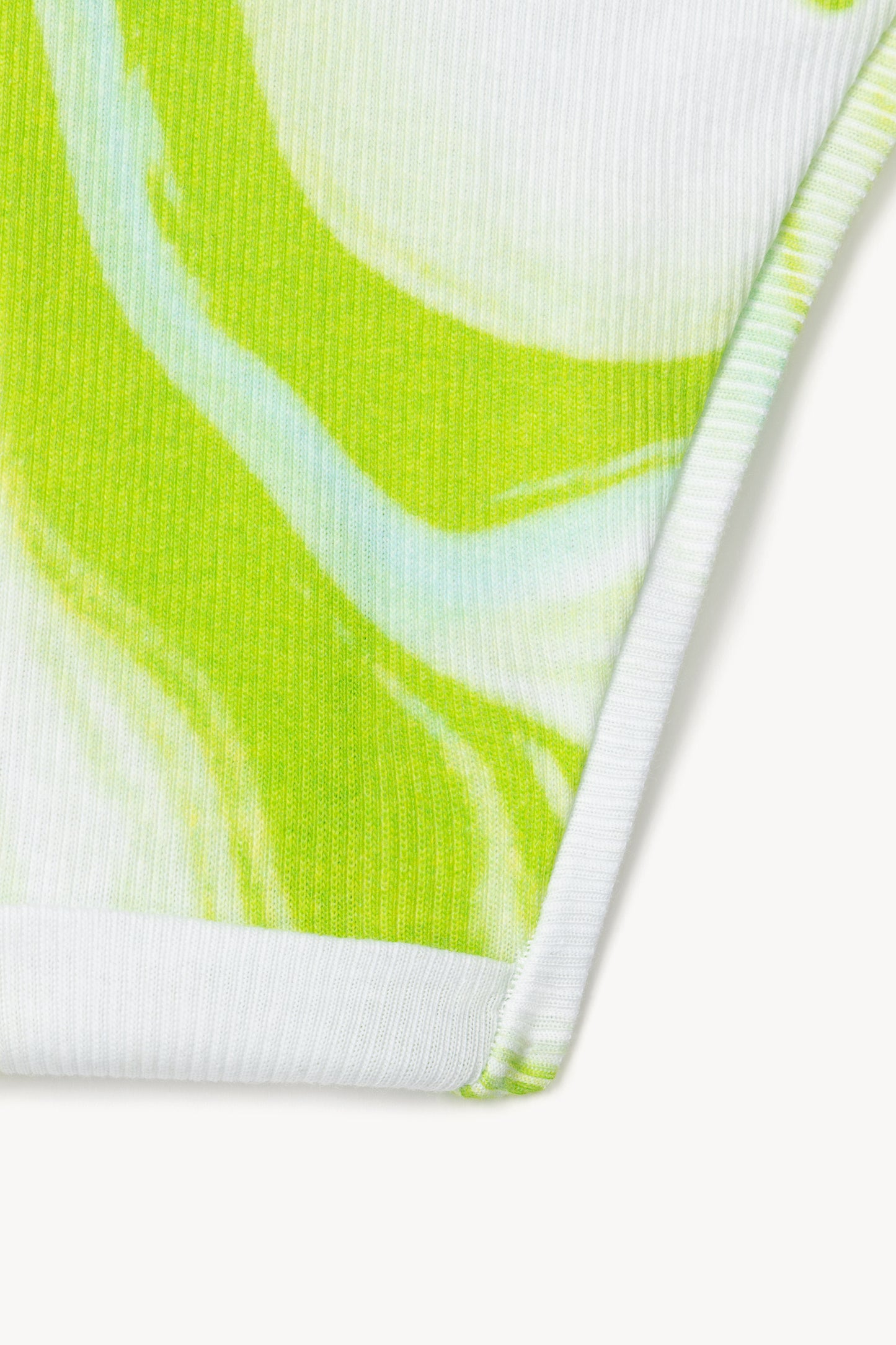 Marble Print High Cut Pants