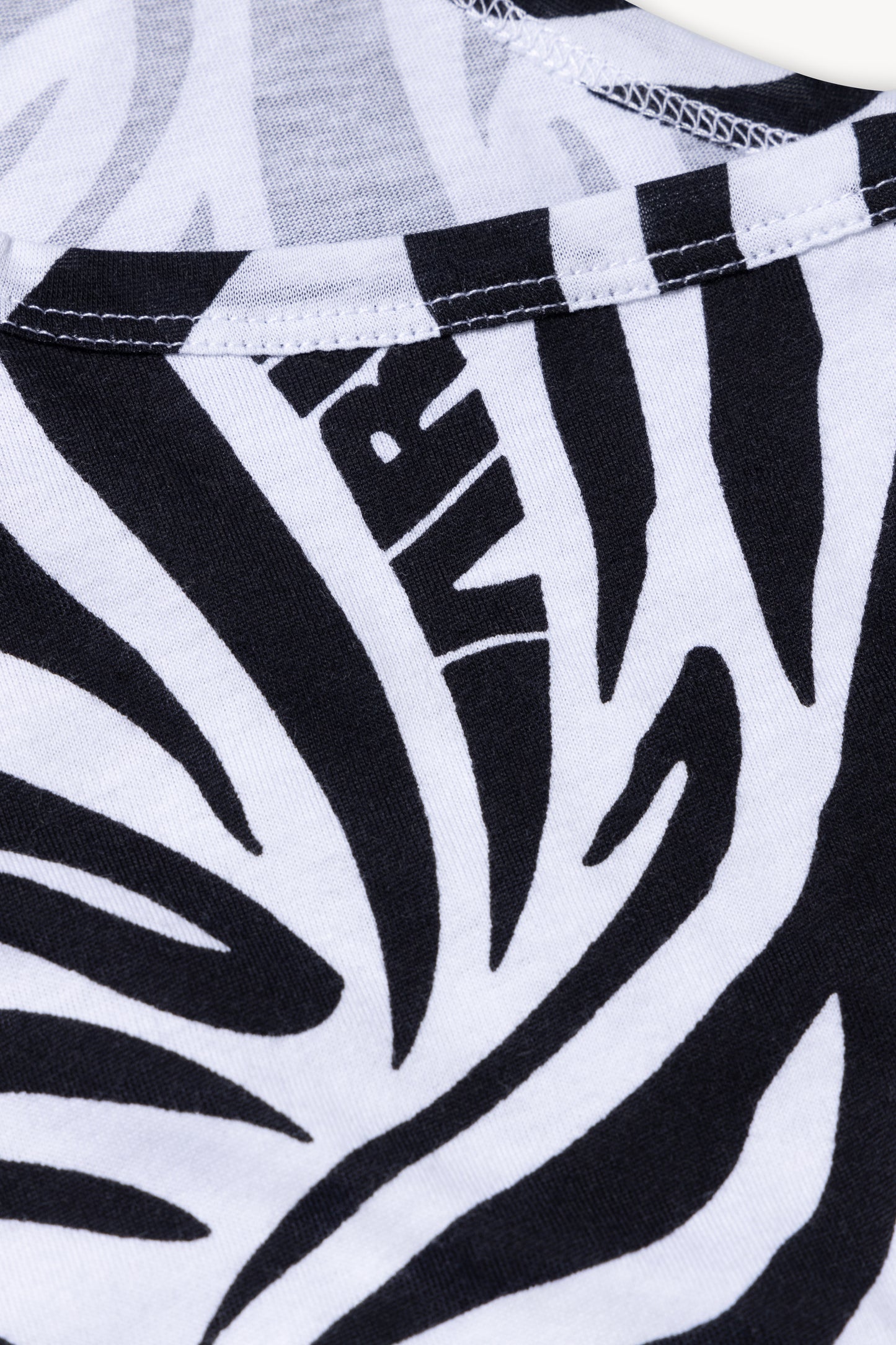 Zebra Shrunken Tank