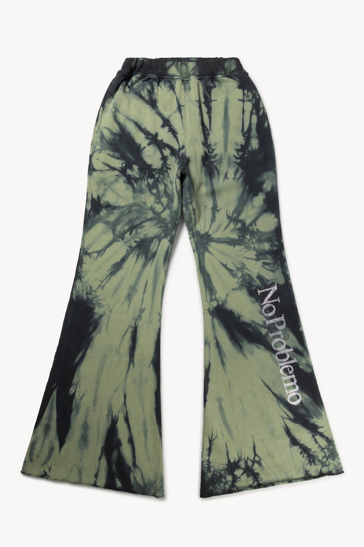 No Problemo Rhinestone Flared Sweatpant
