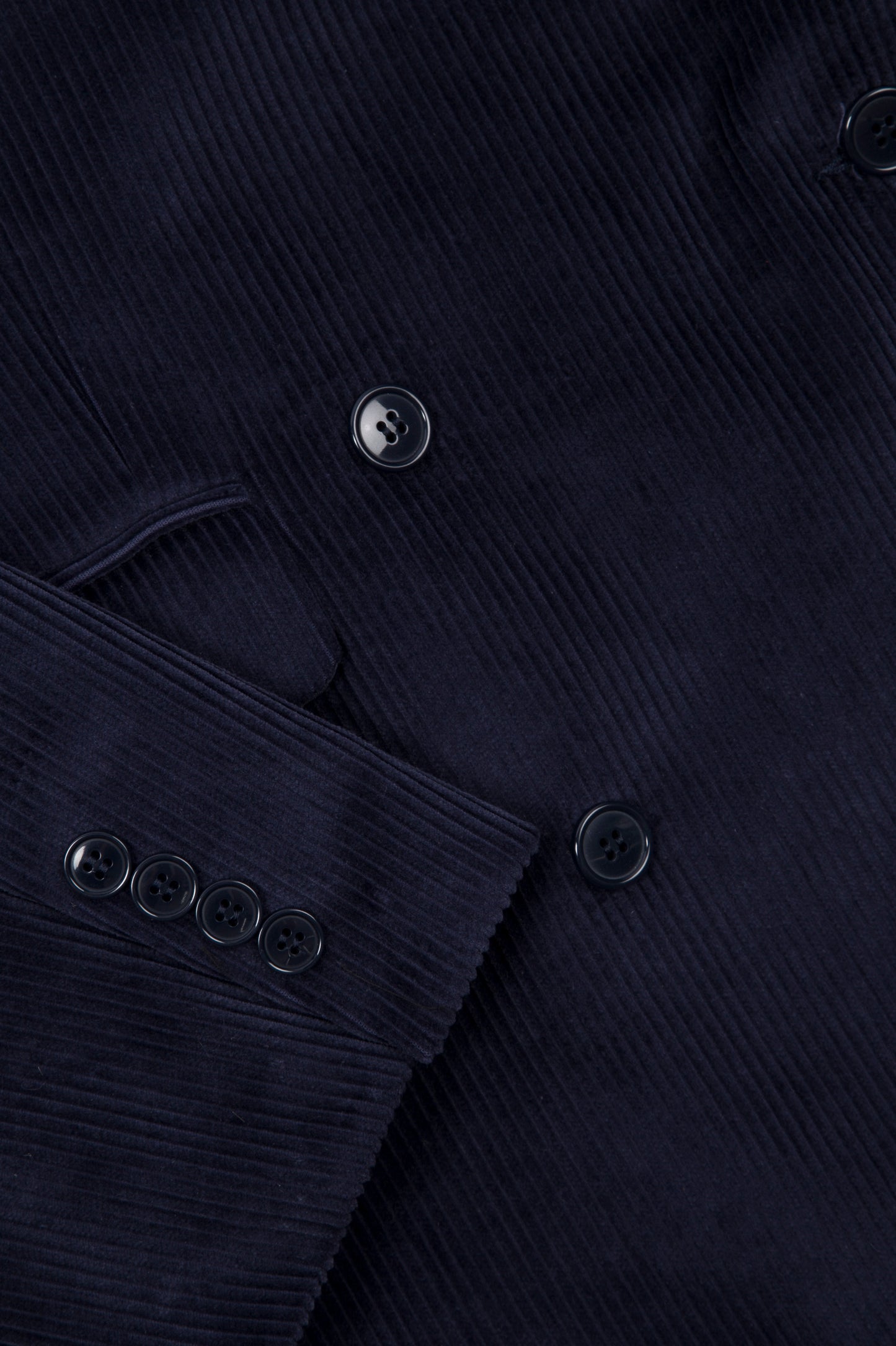 Corduroy Double Breasted Jacket